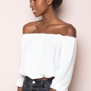 Brandy Melville off the shoulder top